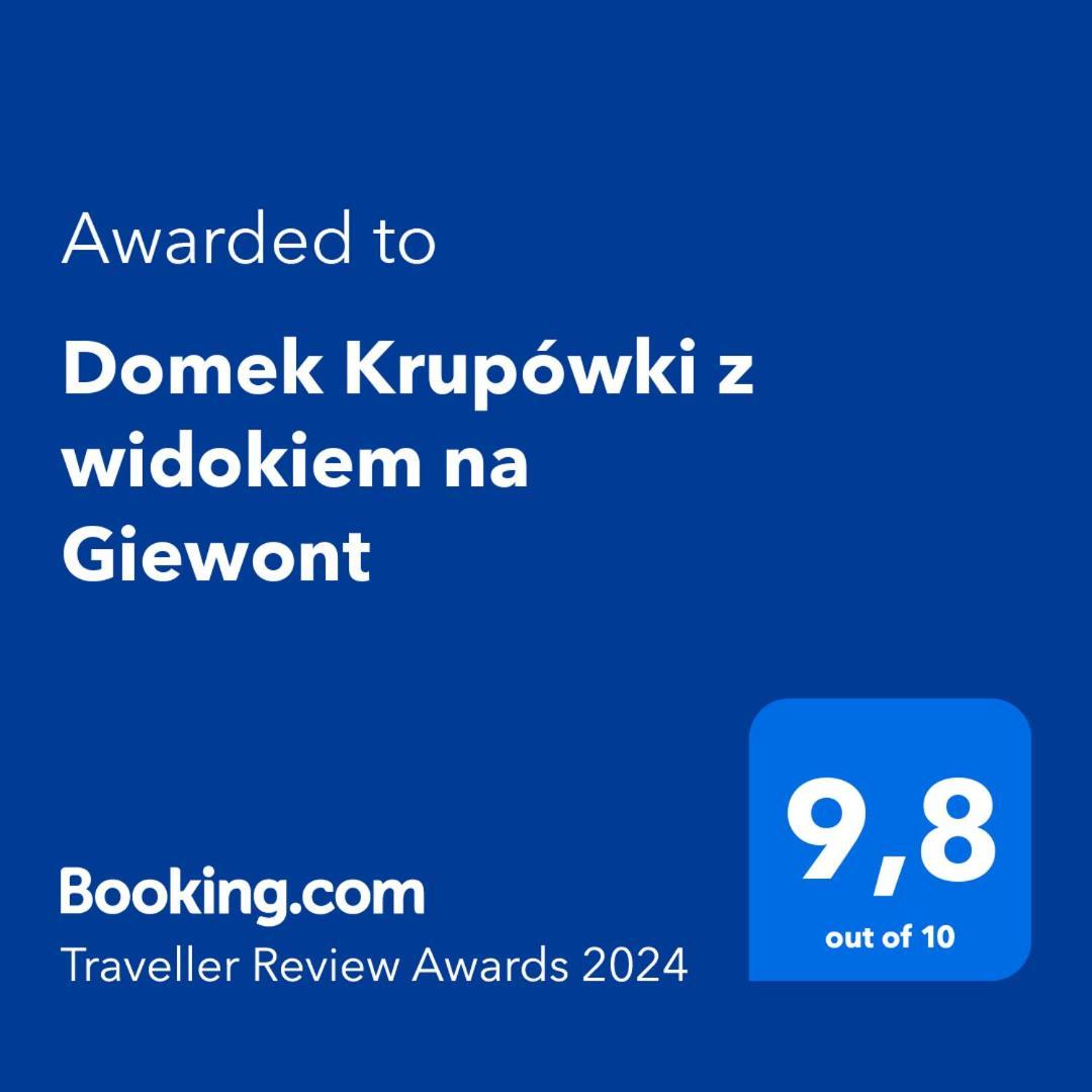 Domek Krupowki Z Widokiem Na Giewont Zakopane Exteriör bild